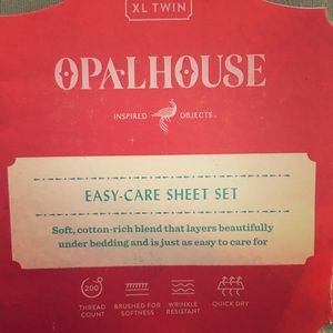 Solid Easy Care Percale Cotton Sheet Set